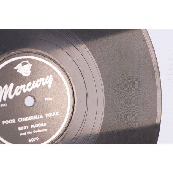 Rudy Plocar, Poor Cinderella Polka, My Darling Waltz 1948 10" 78 rpm Record 6079 - Picture 8 of 16